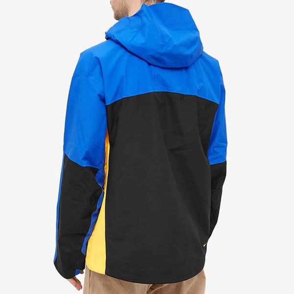 Куртка acg gore-tex windproof casual sports hooded jacket blue Nike, синий — фото 4