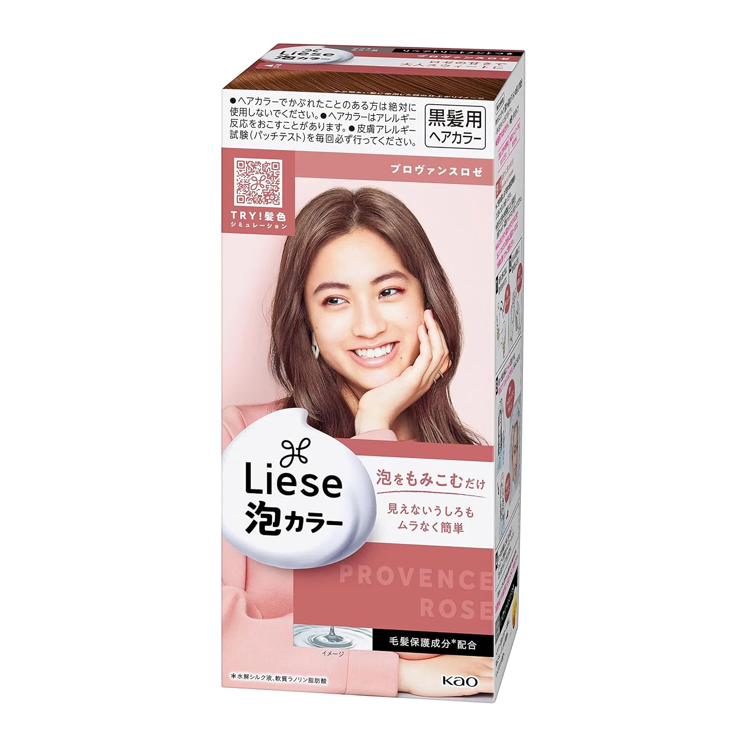 Пенная краска для волос «Bubble Hair Colour Prettia» от Liese Kao Liese