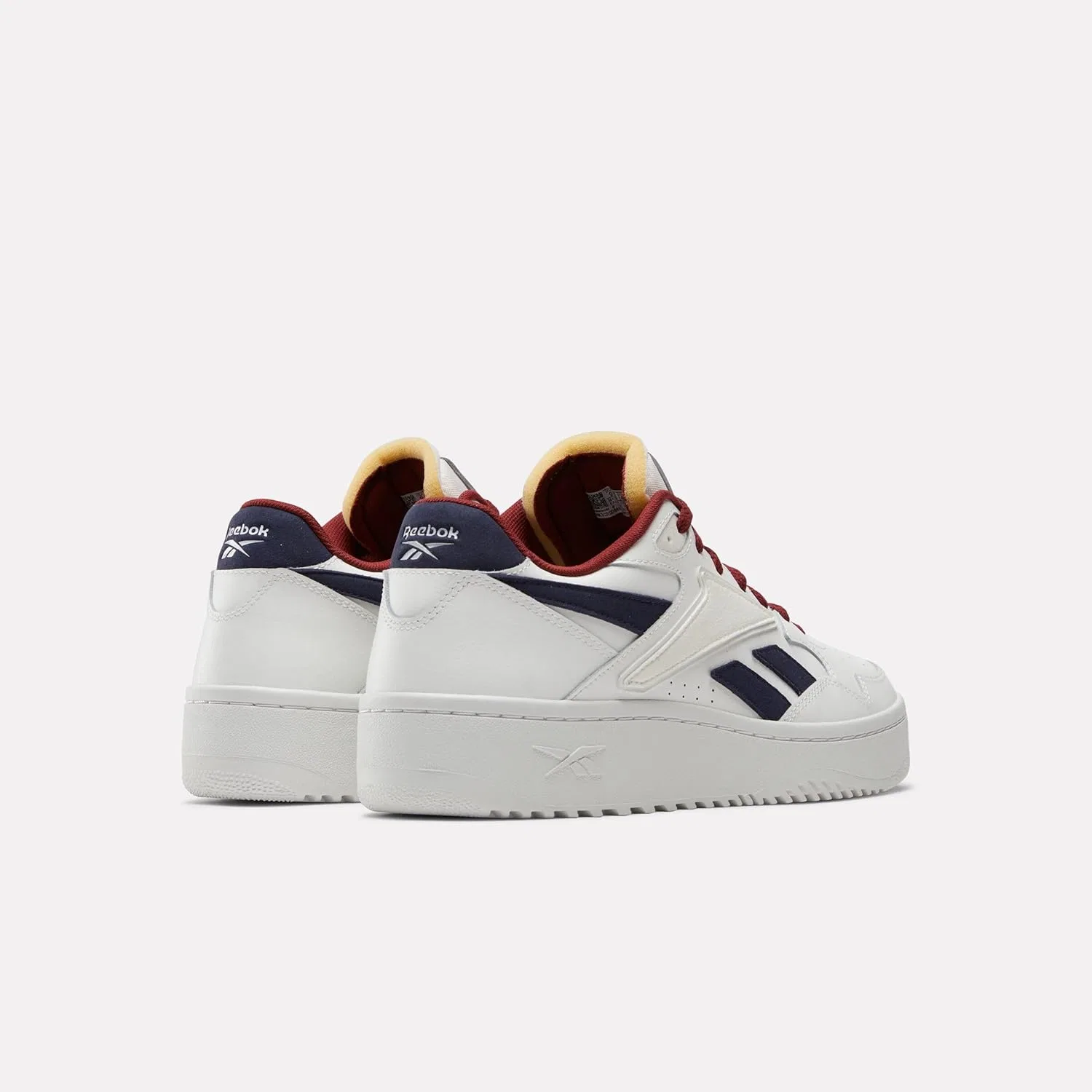 Кроссовки Reebok Women's Club C Grounds Uk Trainers, Chalk Vectornavy Richmaroon — фото 3