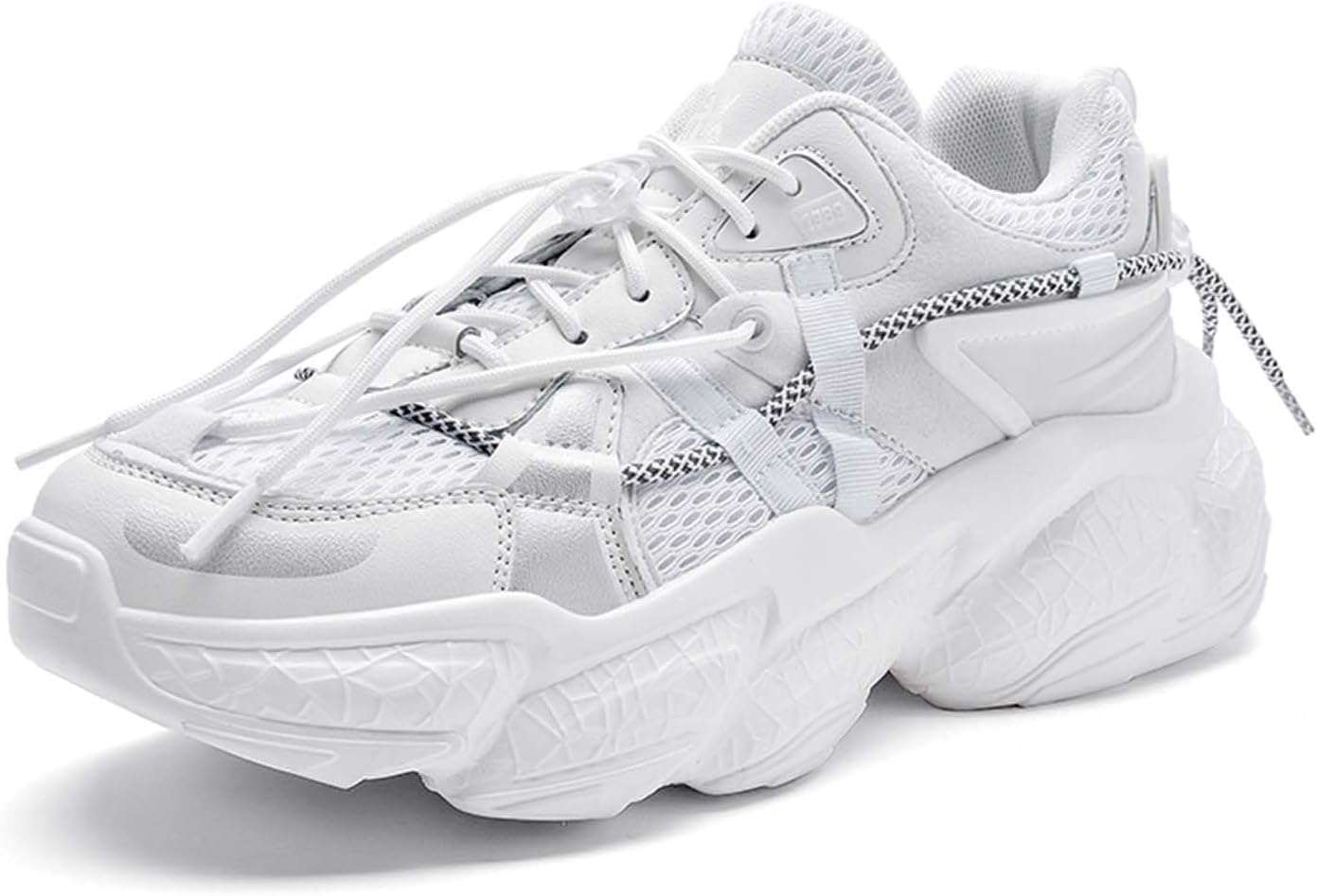 

Niepce Inc. Уличная мода, мужские массивные кроссовки, белый