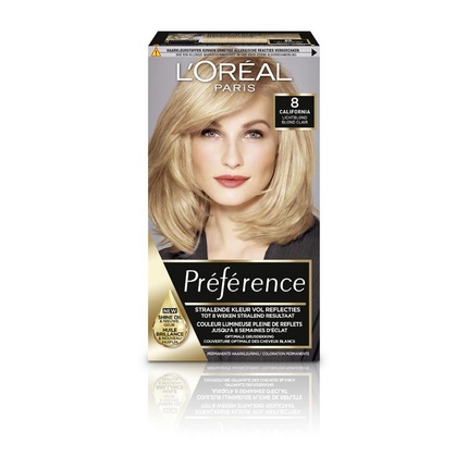 

L'Oreal Paris Preference 8 Светло-русый цвет волос L'Oréal