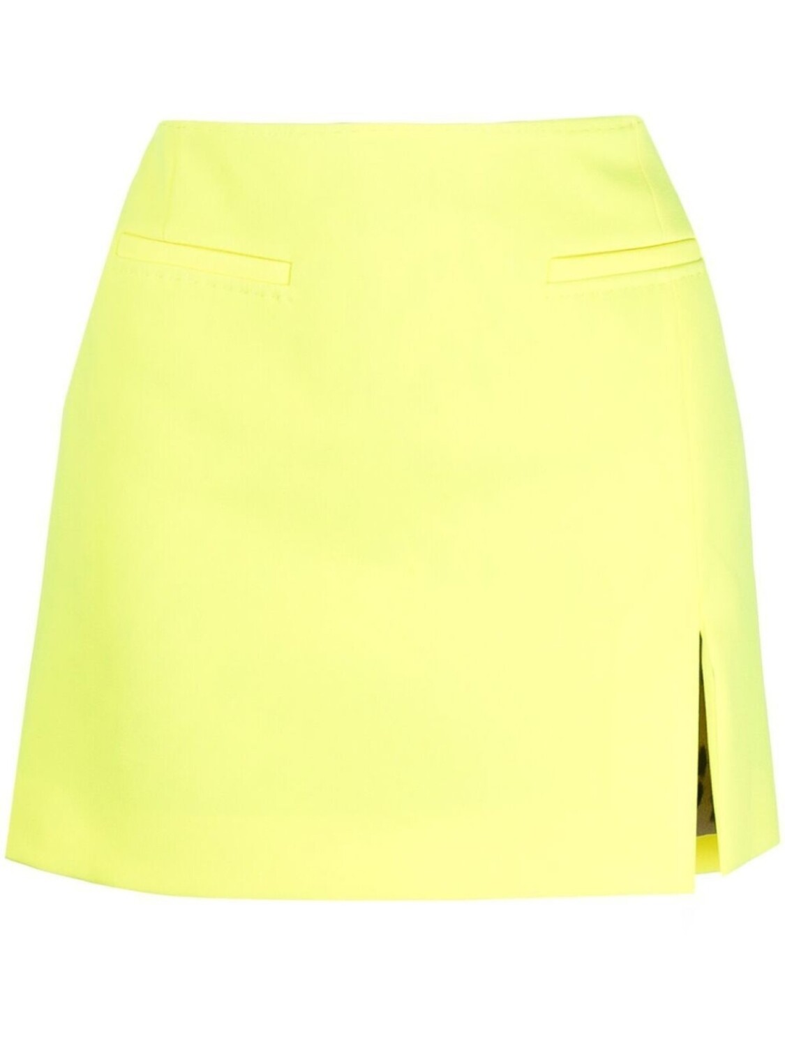 

Юбка мини с завышенной талией Blumarine, желтый