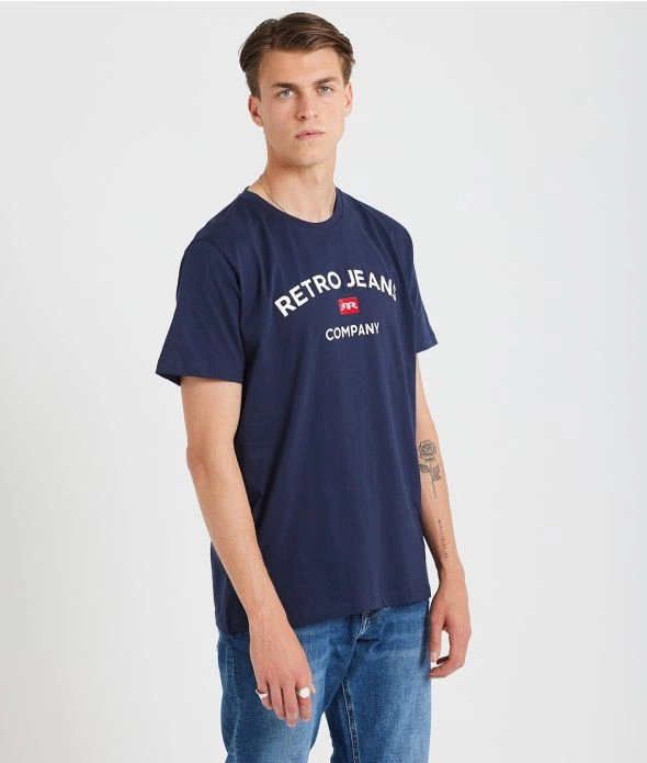 

Футболка Alden Retro Jeans, синий