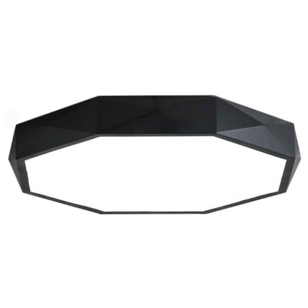 

Потолочный светильник Toollight App862-C Diamond Black, 40 см, круглый, с 4 источниками света E27, 40X8 см Toolight, черный