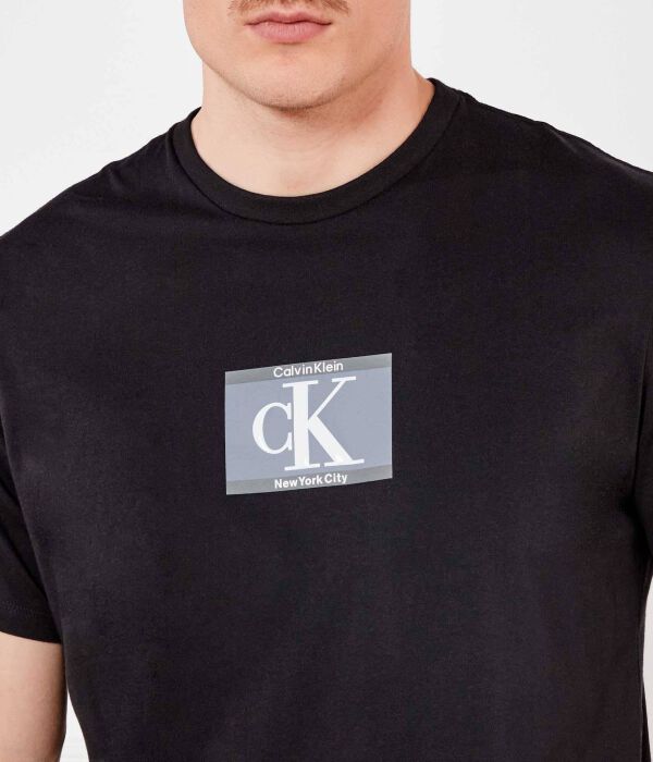 Футболки Regular fit Calvin Klein, черный — фото 4