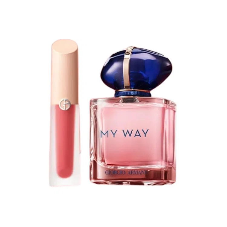 Набор косметики Giorgio Armani: духи MYWAY 30 мл и помада Red Tube #214 — фото 4
