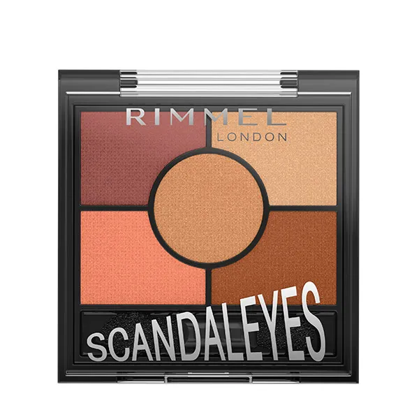 

Палитра теней Scandaleyes Palette Rimmel London, цвет sunset bronze