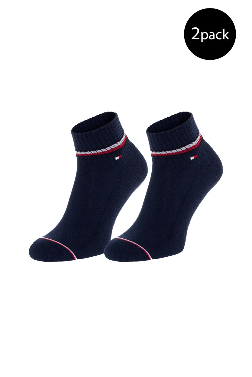 

Носки мужские Tommy Hilfiger короткие с полосками 2 шт, синий