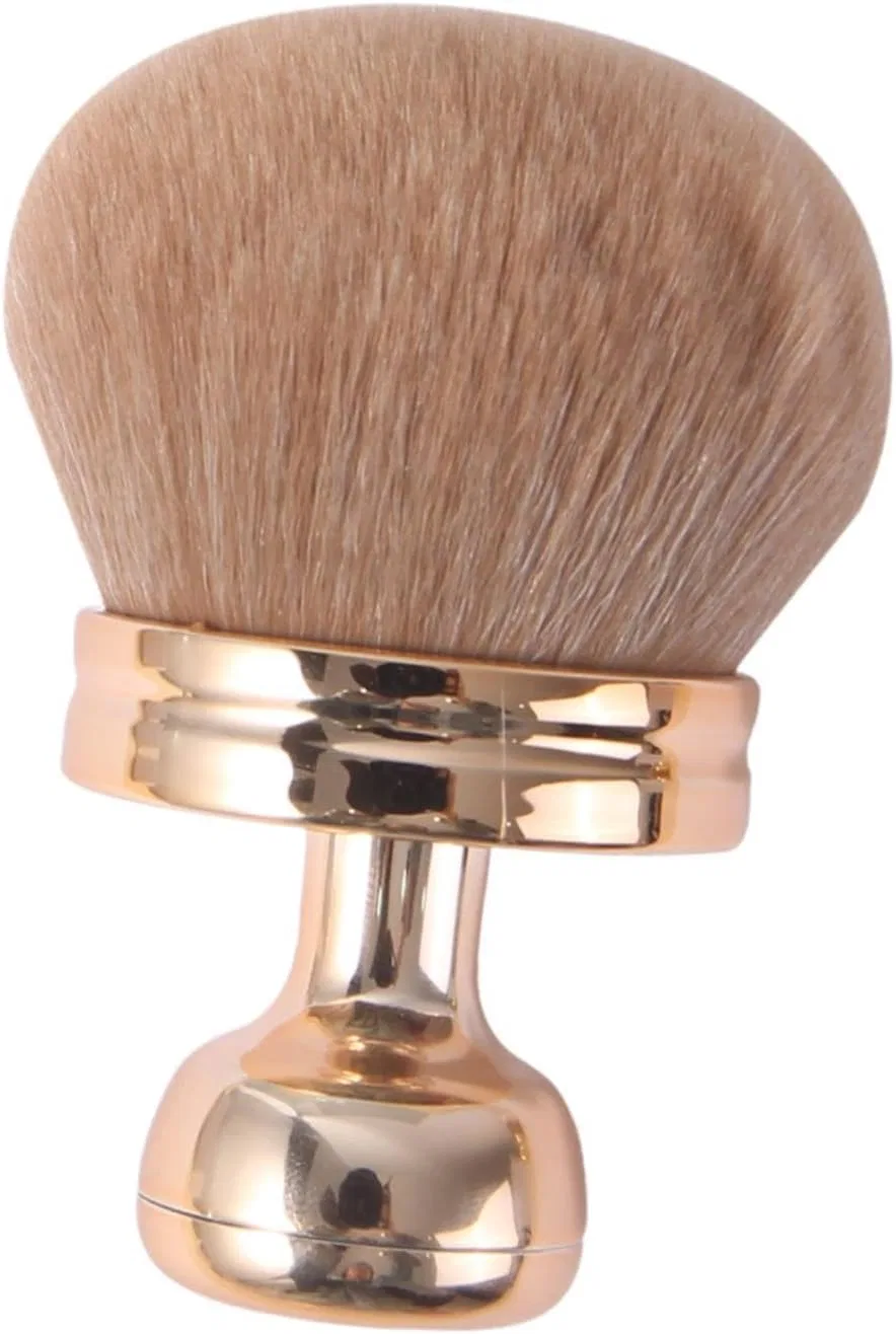 Кисть для автозагара с широкой головкой Loigohon rose gold