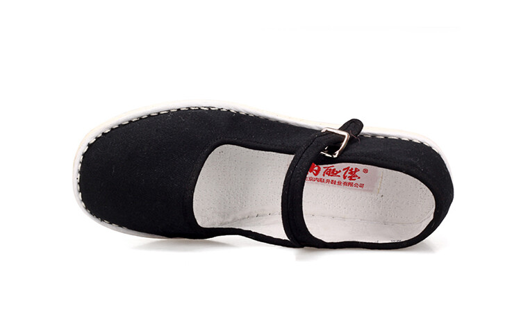 Туфли женские повседневные Women's Casual Shoes Women's Low-Top Black Neiliansheng — фото 2