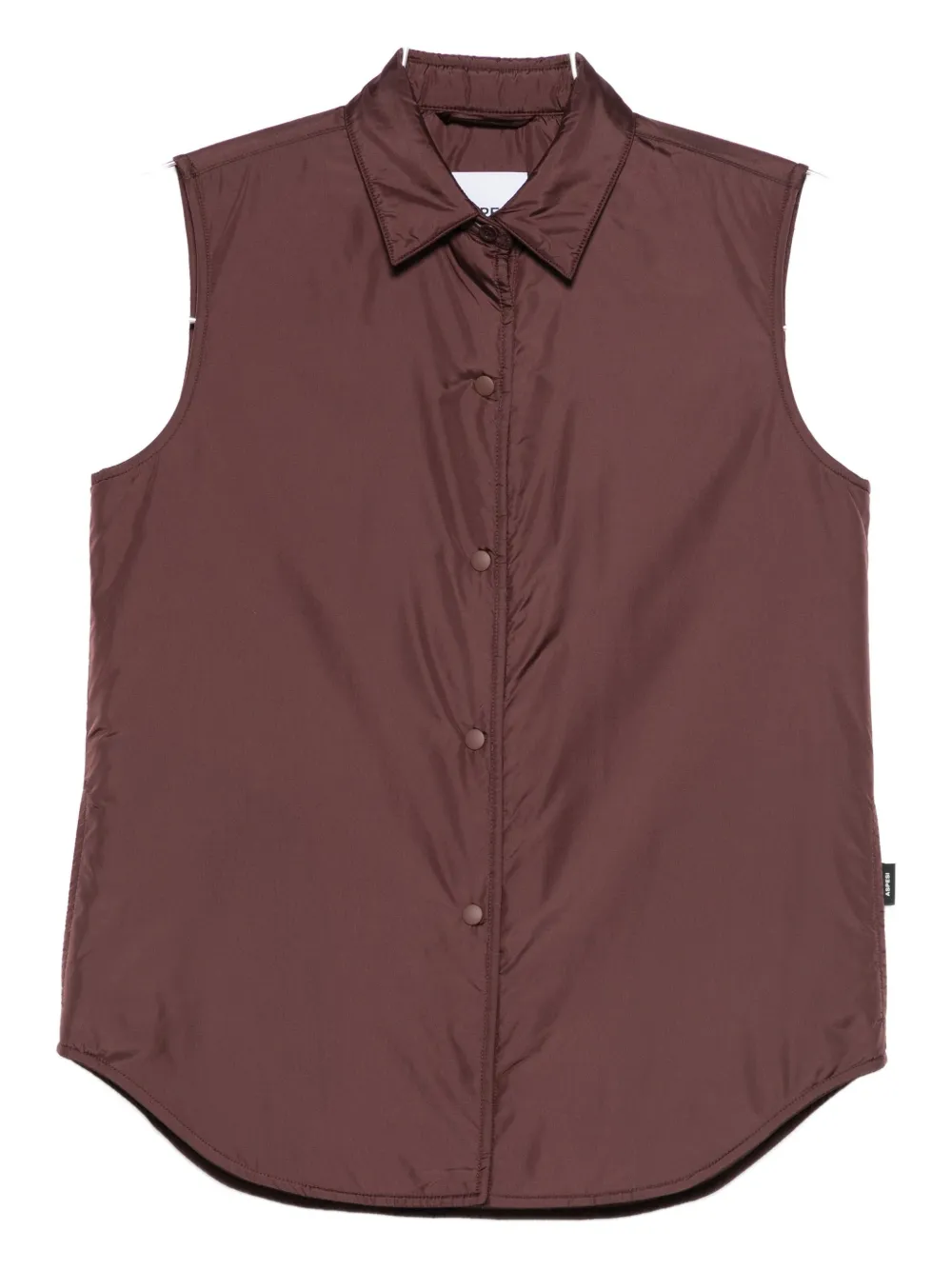 

Жилет на кнопках Aspesi, красный