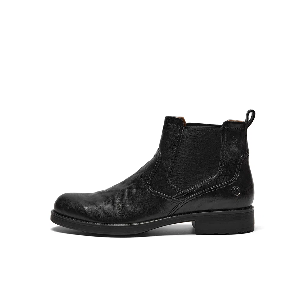 Челси ботинки из кожи SKAP Black