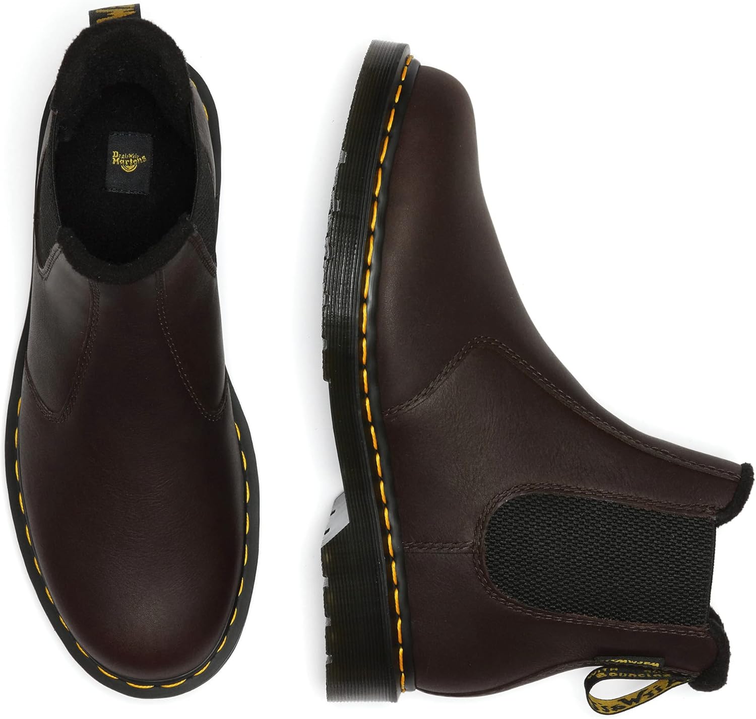 Унисекс-ботинки Dr. Martens Chelsea, темно-коричневый — фото 4