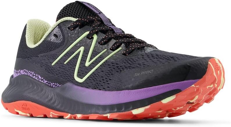 Мужские трейловые кроссовки New Balance DynaSoft Nitrel V5, черный/фиолетовый — фото 4