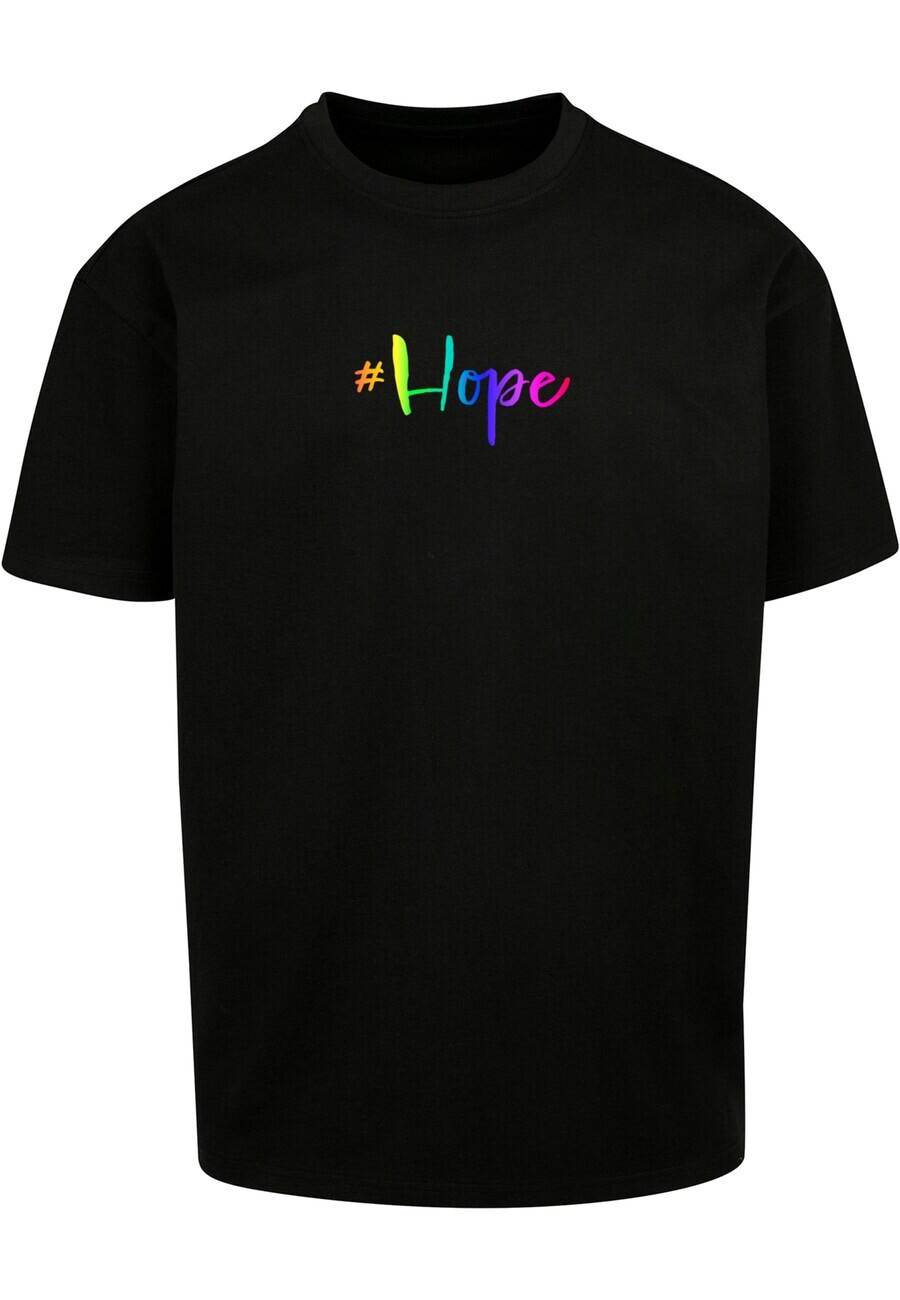 

Футболка Merchcode HOPE RAINBOW, черный