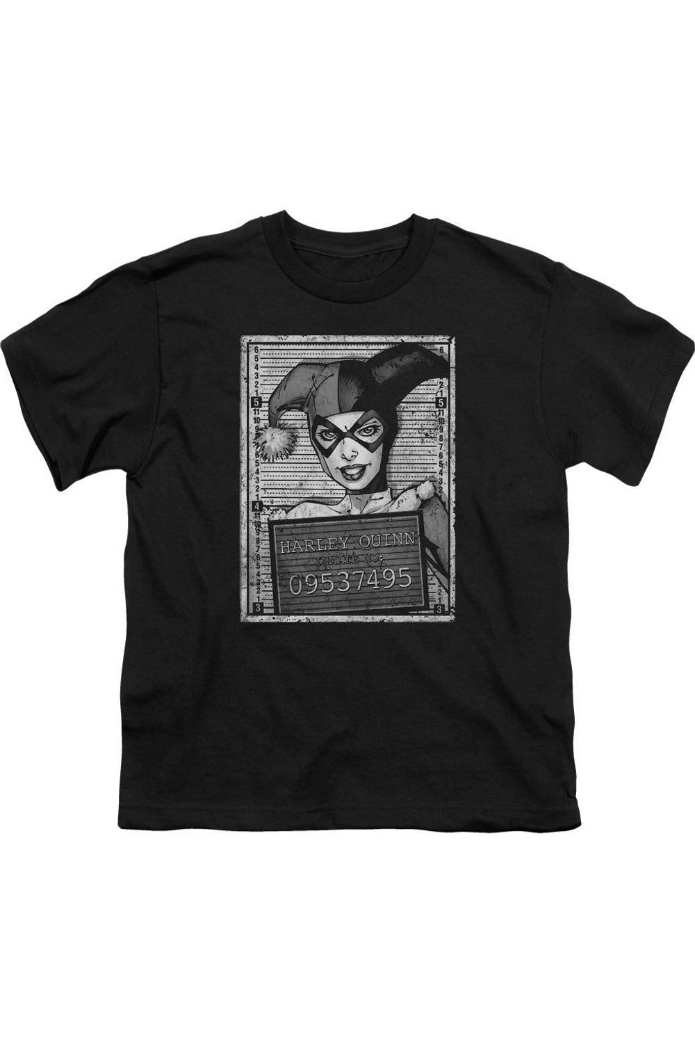 

Футболка с коротким рукавом Batman Harley Inmate для детей Gildan, черный