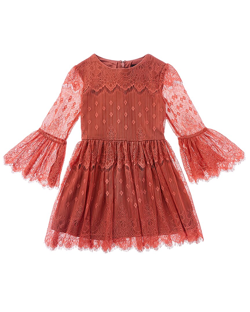 

Платье Bardot Lianni кружевное, розовый