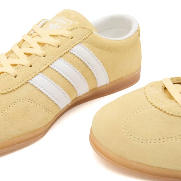 Кроссовки Gazelle lo pro Adidas, Yellow , White & Gum — фото 4