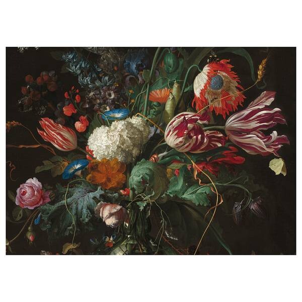 

Картина на холсте Art for the Home Vase of Flowers, разноцветный