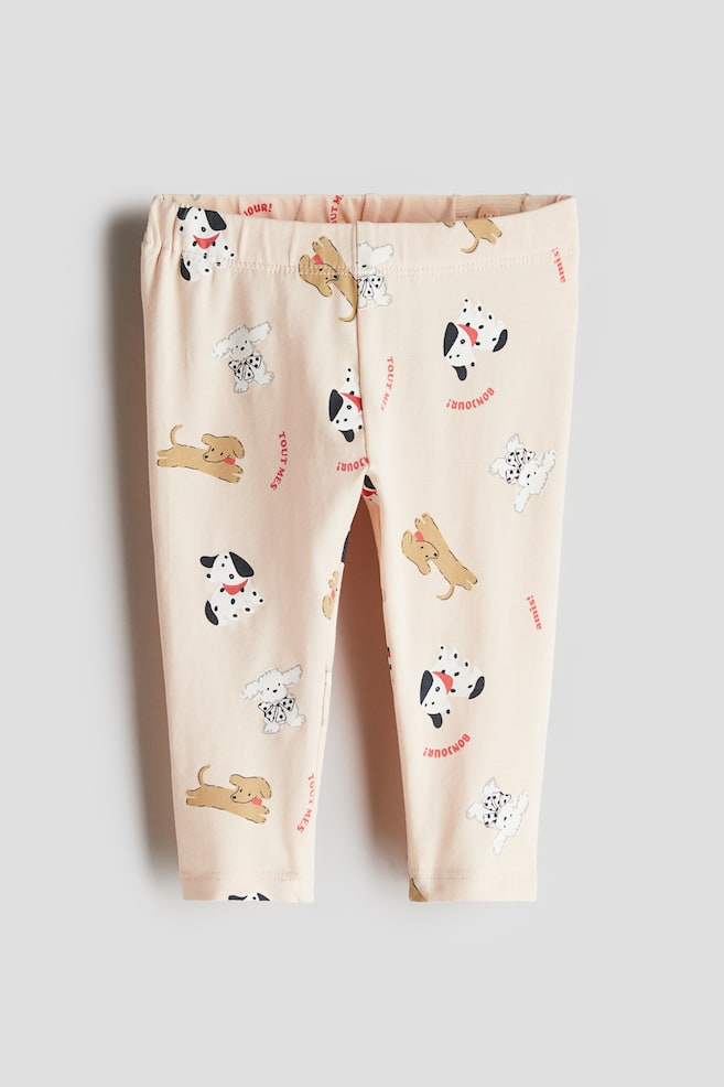 

Леггинсы из хлопка с принтом H&M, мультиколор