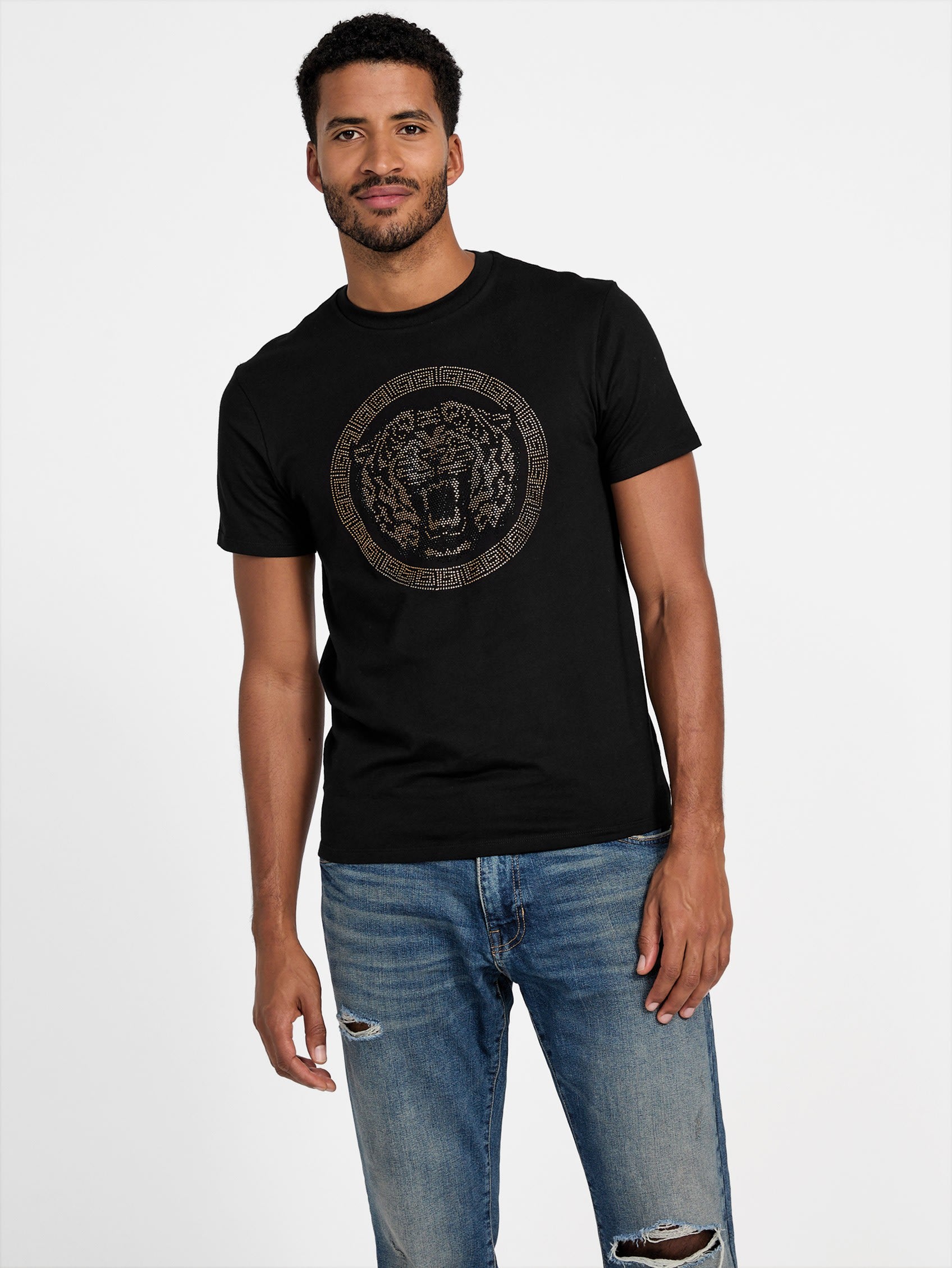 

Футболка Rava Tiger Guess Factory, черный