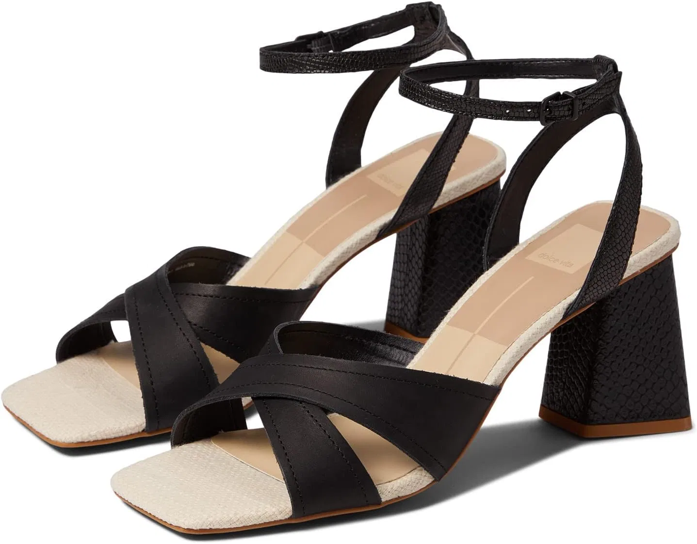 Ботинки Dolce Vita tiki, Black Embossed Leather