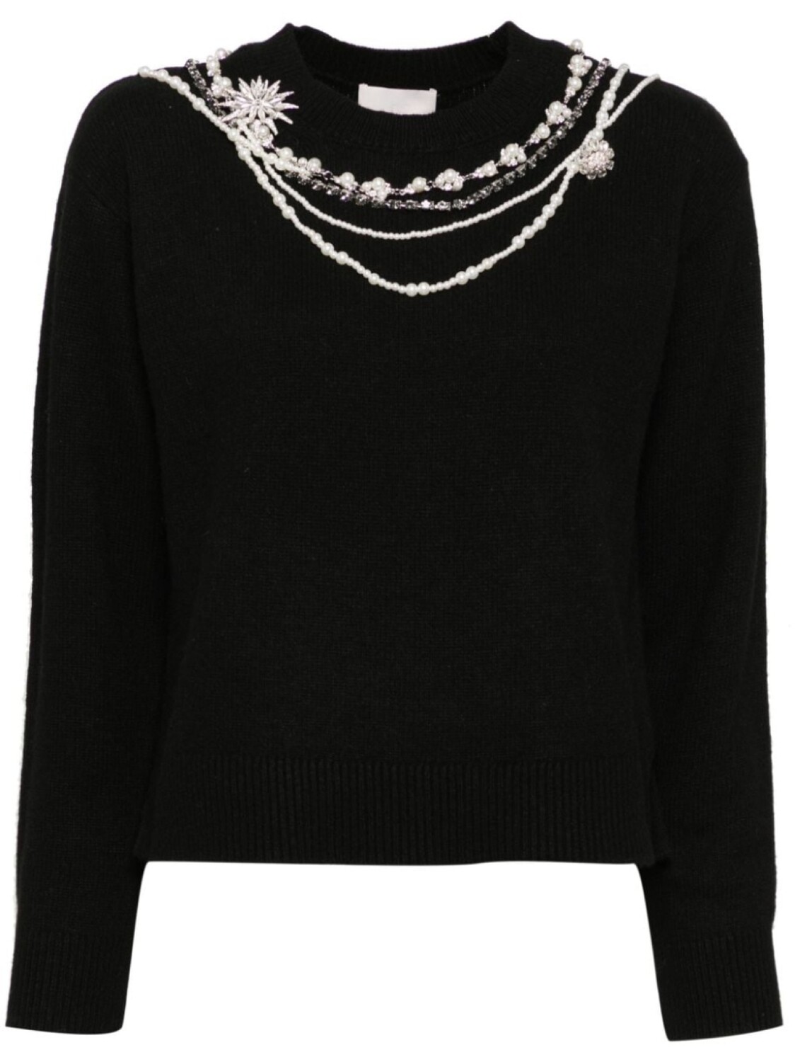 

Пуловер Necklace Lilliana Cinq A Sept, черный