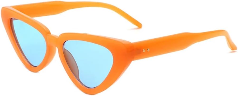 

Модные солнцезащитные очки «кошачий глаз», стильные женские солнцезащитные очки, роскошные солнцезащитные очки для женщин с защитой от УФ-излучения UV400 TKKTLLT, Orange