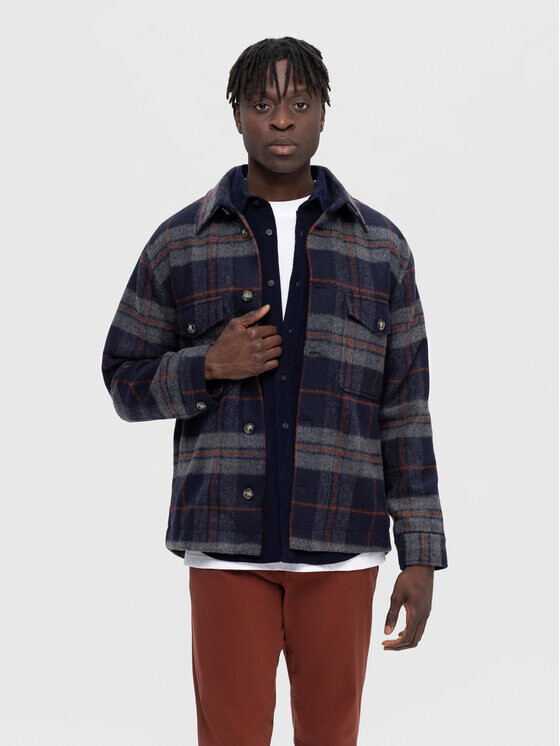 

Переходная куртка стандартного кроя Selected Homme, синий