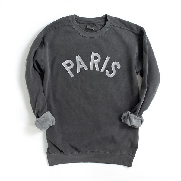 

Вышитый свитшот с аркой Парижа, окрашенный в стиле garment dyed Simply Sage Market, Pepper, Зеленый, Вышитый свитшот с аркой Парижа, окрашенный в стиле garment dyed Simply Sage Market, Pepper