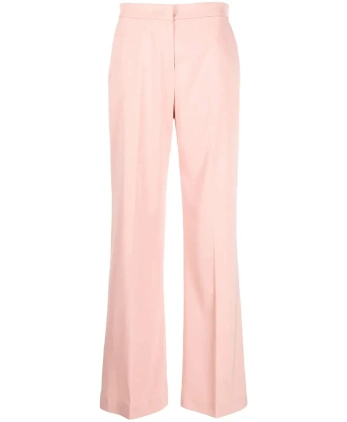 

Элегантные розовые атласные брюки для особых случаев Pinko, розовый