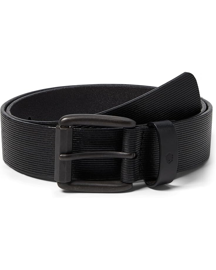 

Ремень Johnston & Murphy Scored Roller Buckle Belt, черный