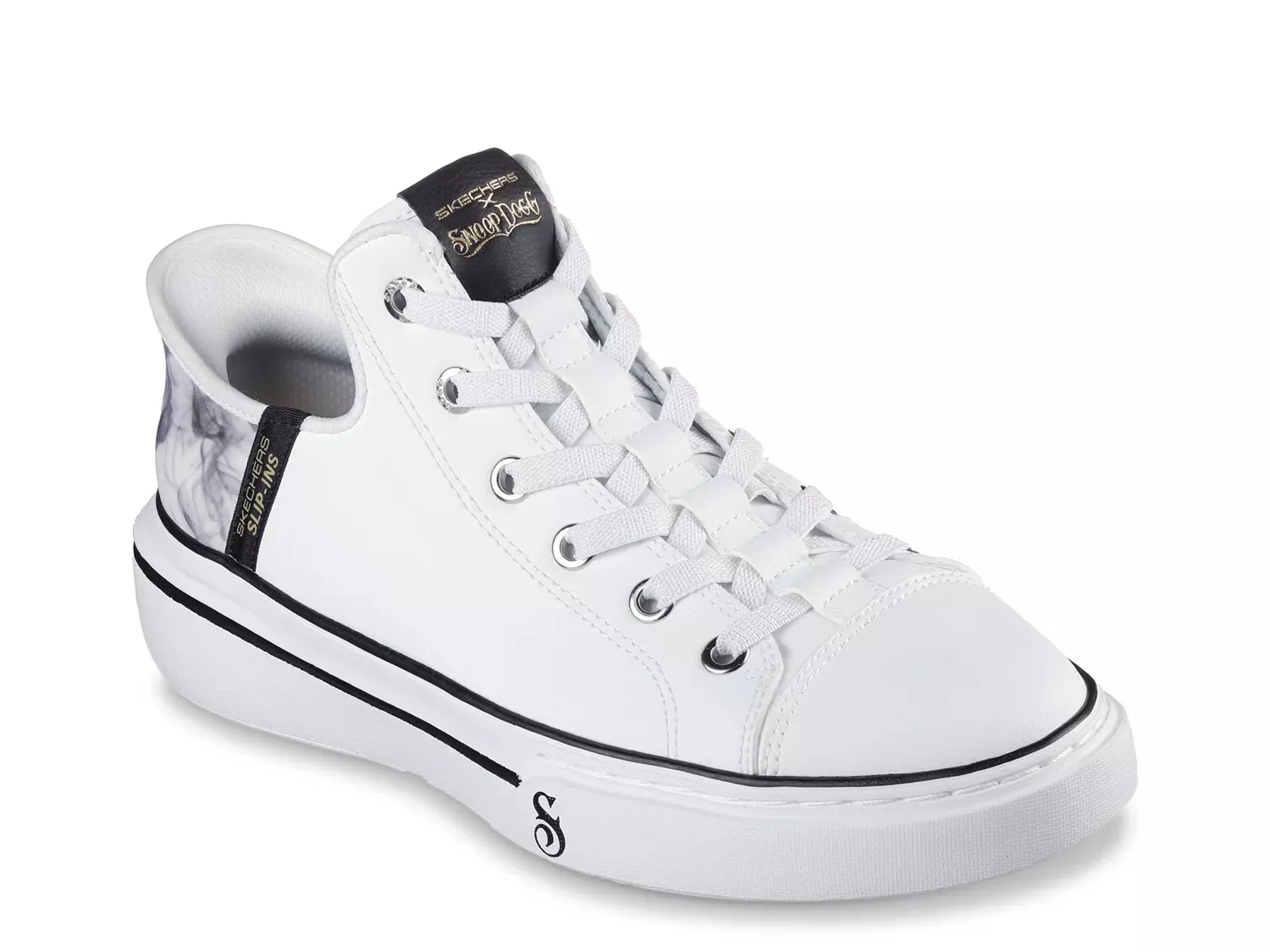 

Кроссовки Skechers x Snoop Dogg Snoop One OG Sneaker — мужские, белые