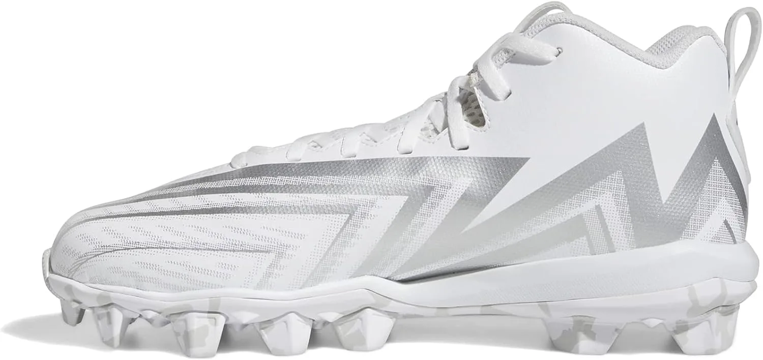 Футбольные бутсы Adidas Men's Freak Spark MD 23, белый/металлик — фото 3