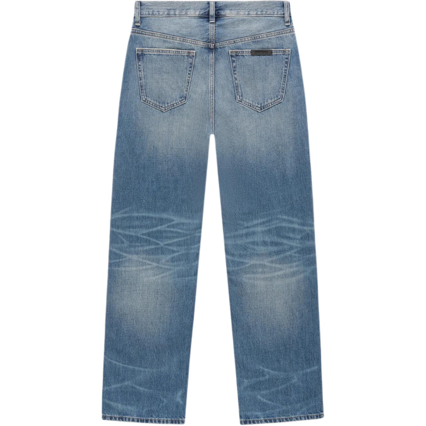 Футболка Core Collection 5 Pocket Jean Fear Of God Essentials, Средняя стирка — фото 3