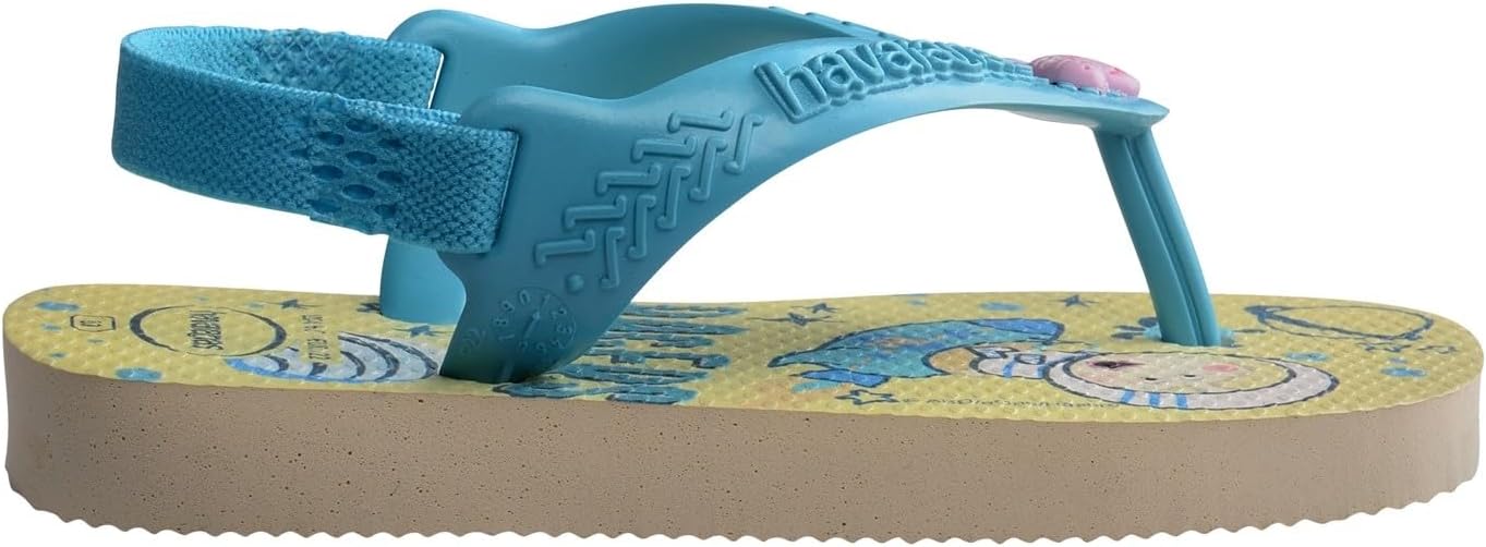 Детские вьетнамки Havaianas для девочек, бежевый — фото 4