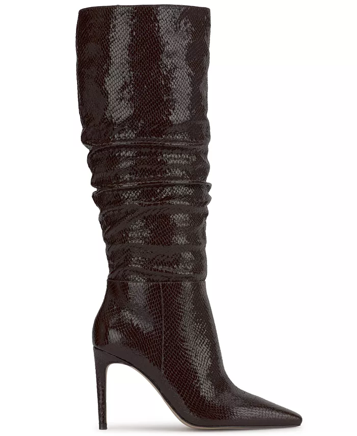 Женские сапоги Ohena Tall Stiletto с расслабленным силуэтом Jessica Simpson, коричневый — фото 2