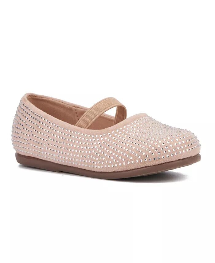

Туфли Big Girls Moon Lite Maryjane на плоской подошве Olivia Miller, черный