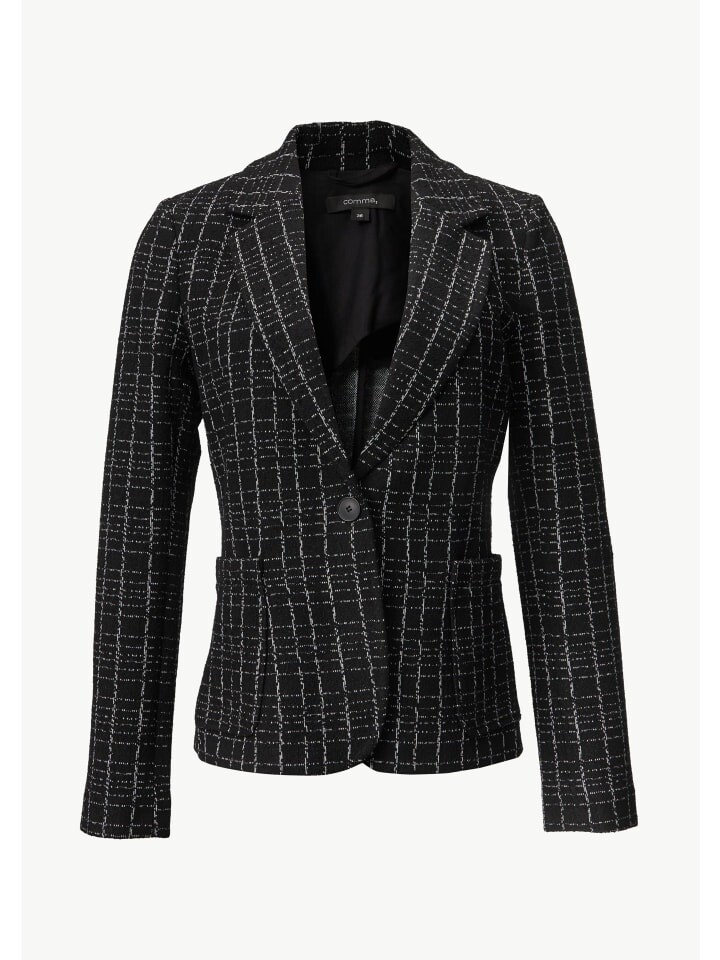 

Блейзер comma Indoor-Blazer langarm, черный