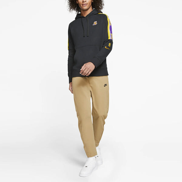 Толстовка с капюшоном los angeles lakers casual sports Nike, черный — фото 2