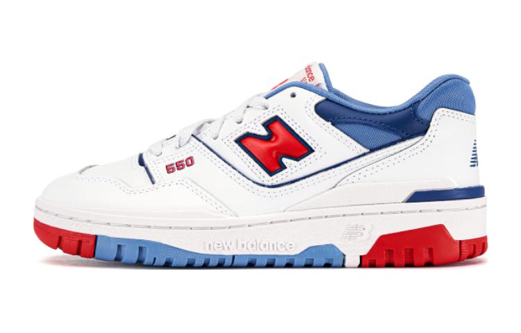 

New Balance Кеды 550 White True Red Atlantic Blue GS