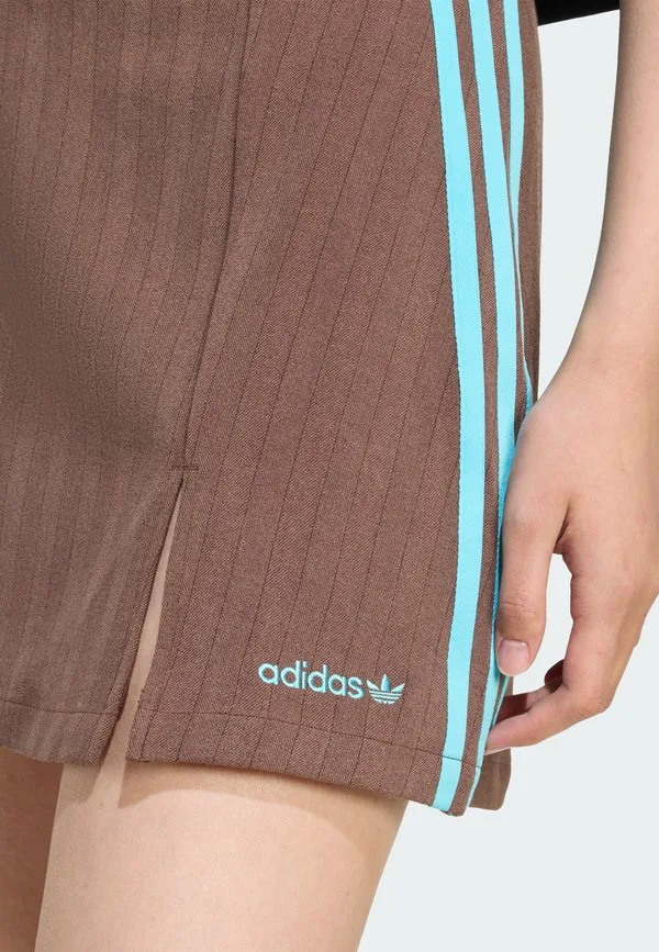 Мини-Юбка приталенного кроя Adidas Originals, Auburn — фото 3