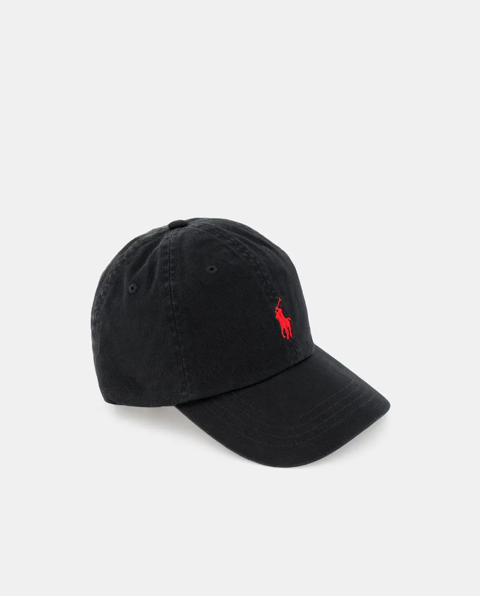 

Мужская кепка с логотипом Polo Ralph Lauren, чёрный