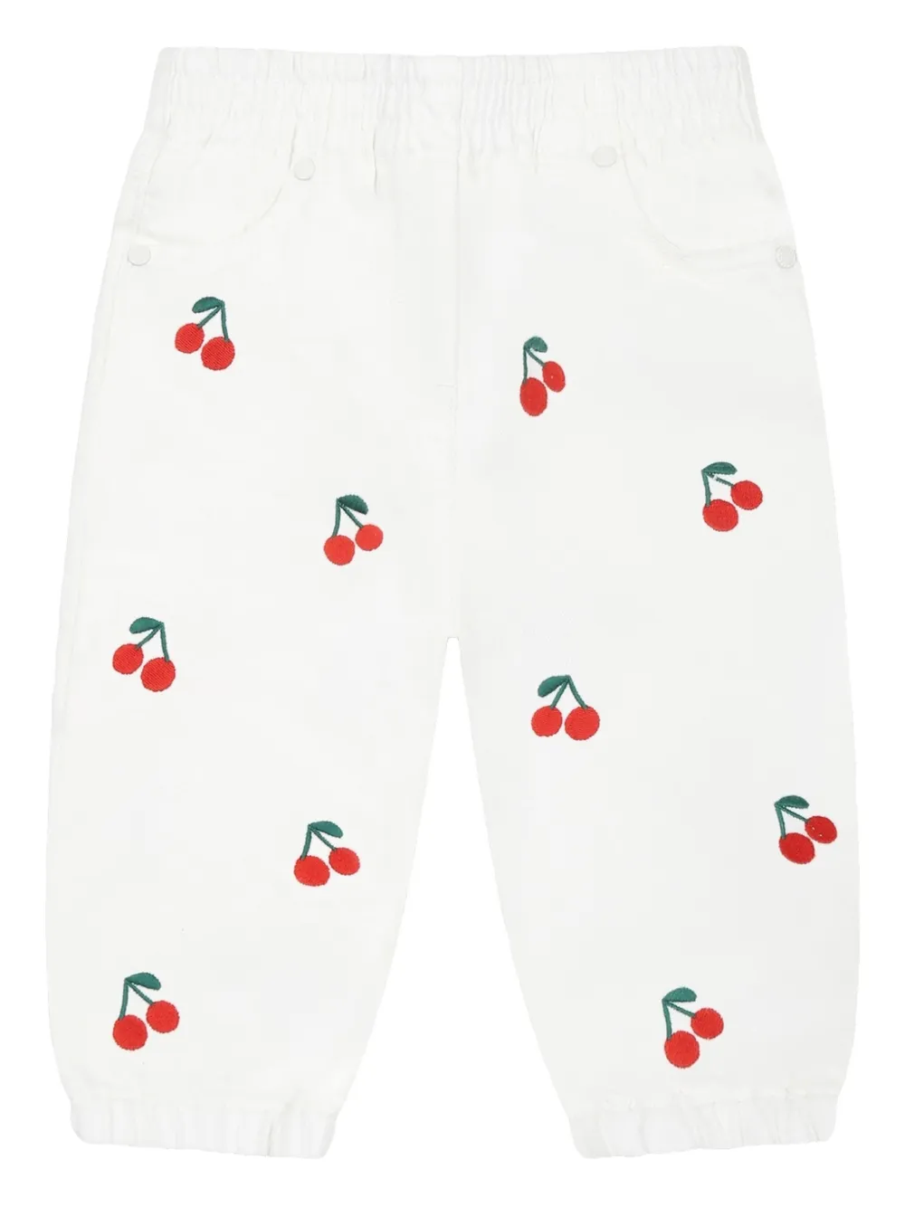 

Брюки с принтом Stella McCartney Kids, белый