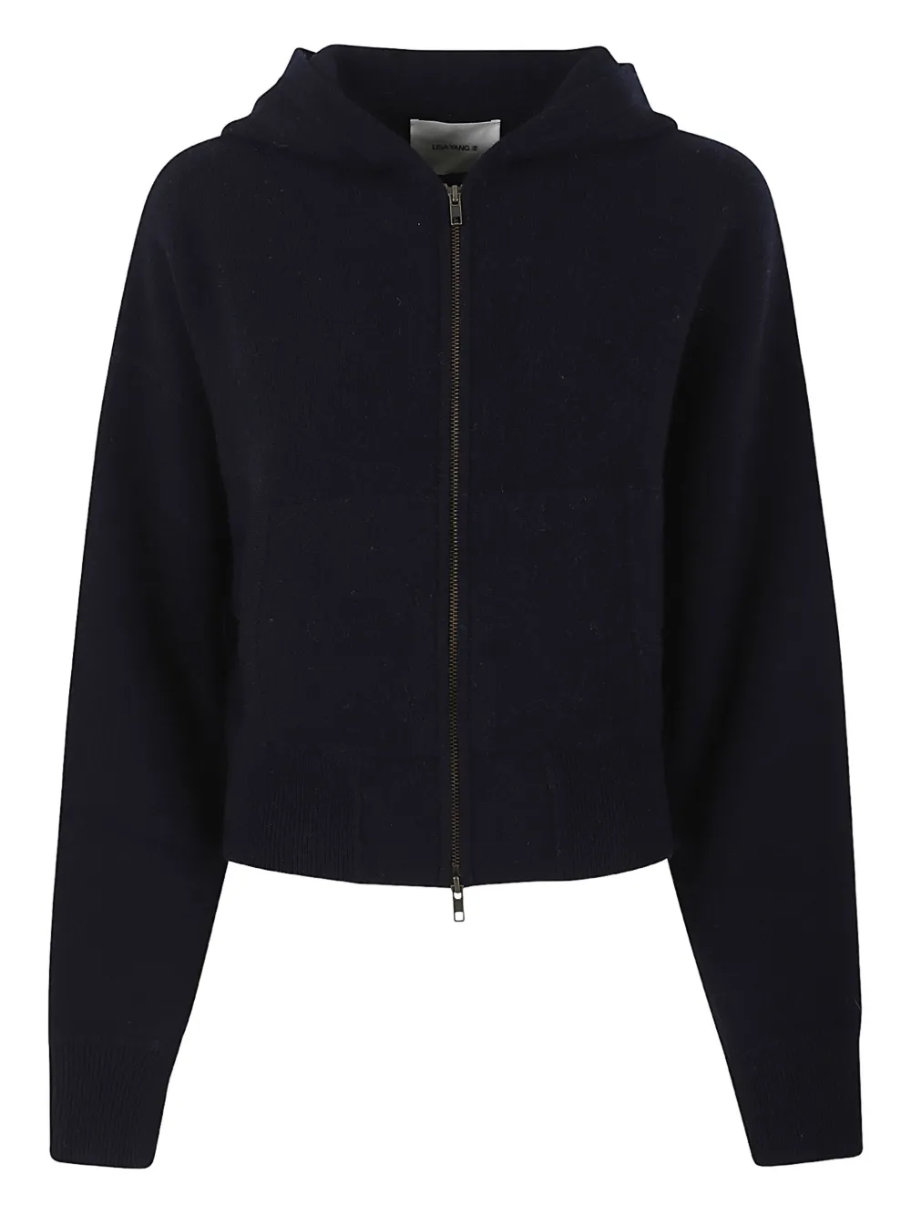 

Кардиган на молнии с капюшоном Lisa Yang, синий