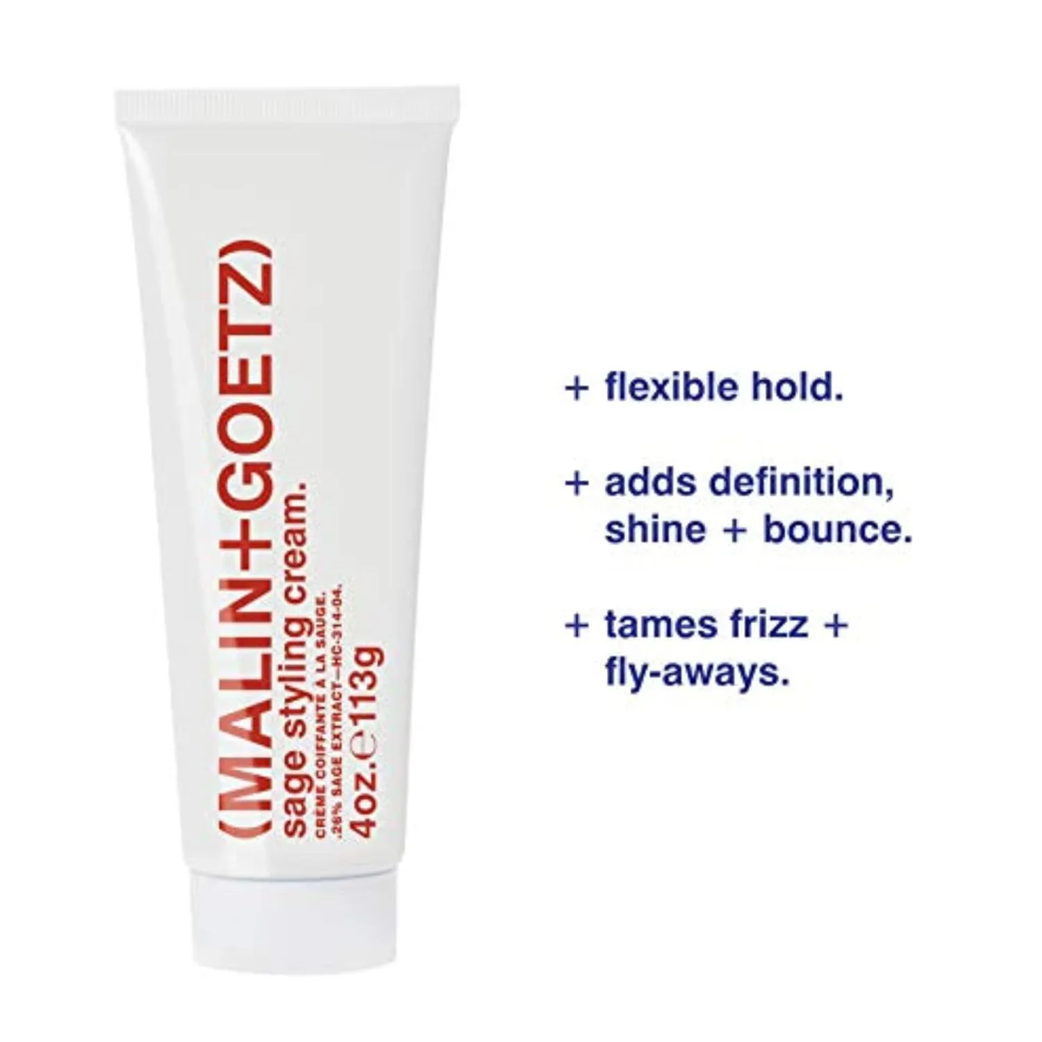 Malin+Goetz Sage Styling Cream, крем для укладки с гибкой фиксацией для всех типов волос, придает блеск, четкость и объем, укрощает пушистость и непослушные волоски, питательная формула, cruelty-free (30 мл / 120 мл) 118 мл (2 шт.) — фото 2