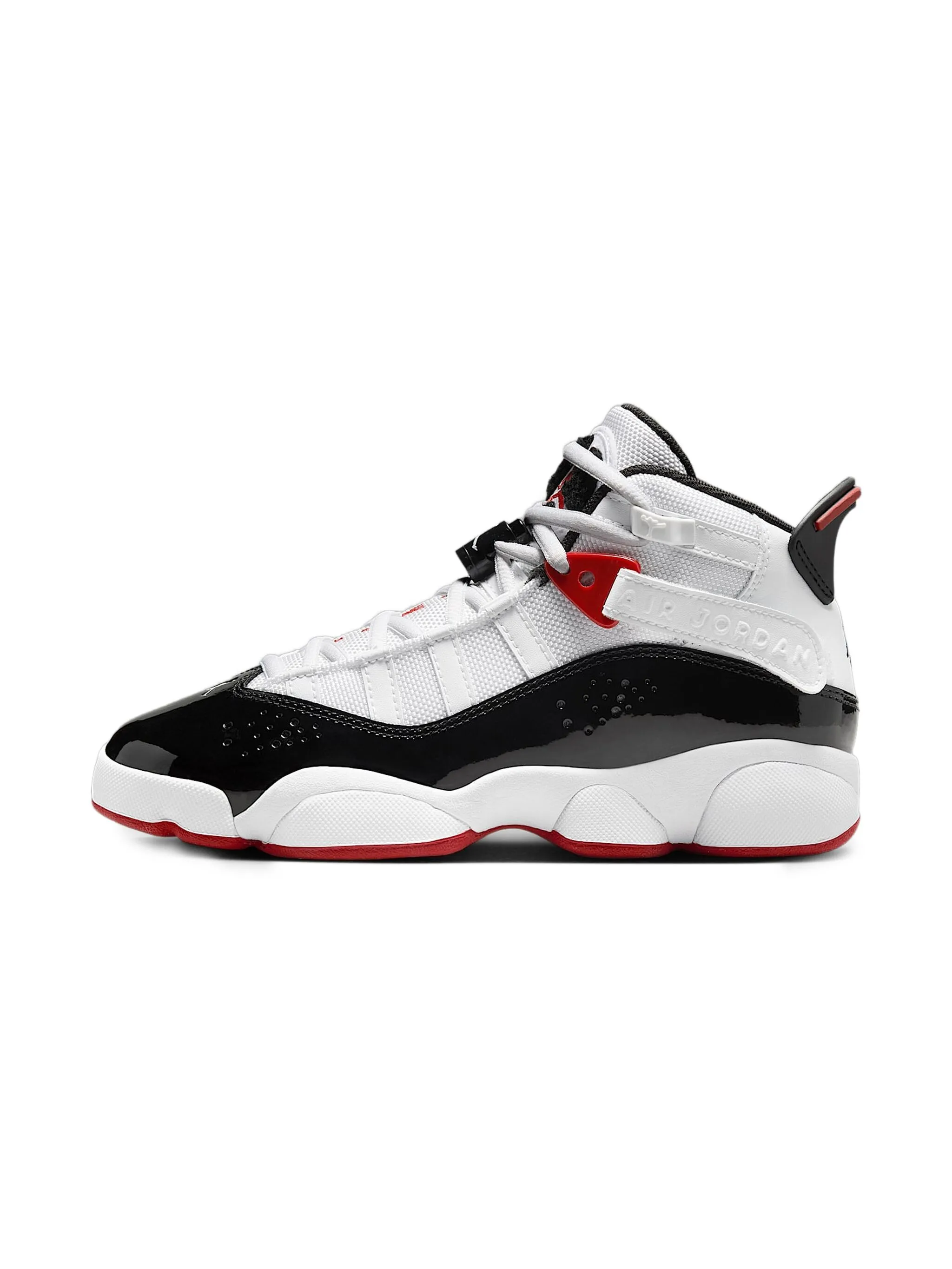

Кроссовки Jordan 6 Rings White/Varsity Red/Black Jordan Kids, черный
