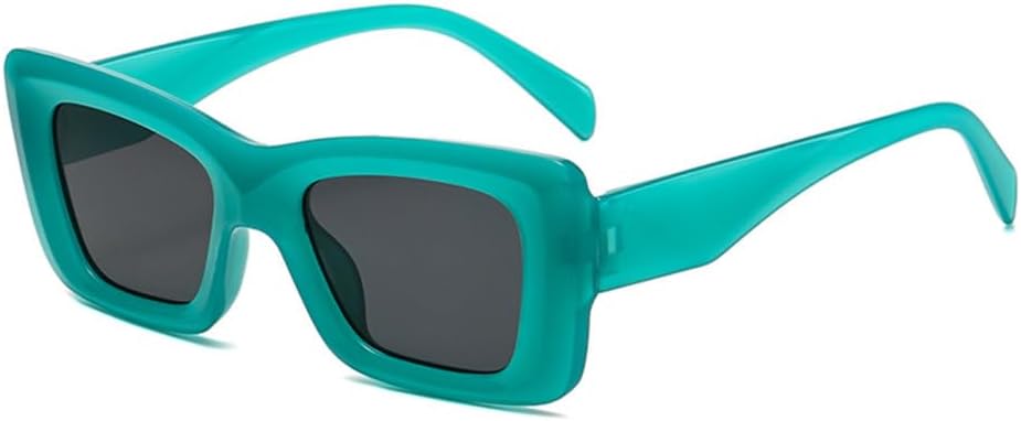 

Винтажные солнцезащитные очки LVTFCO для женщин и мужчин, модные ретро-солнцезащитные очки для вождения, мужские очки с защитой от УФ-излучения UV400, женские солнцезащитные очки, Cyan