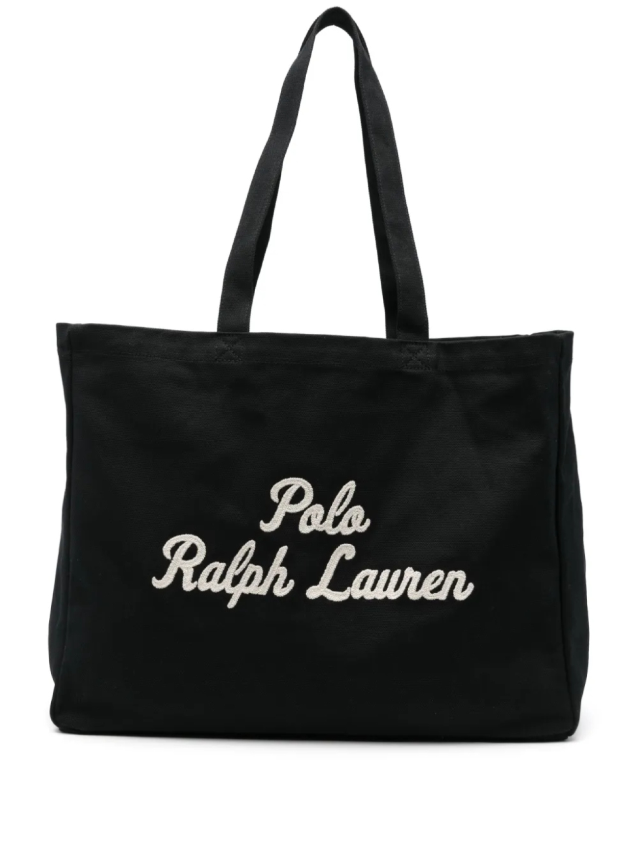 

Сумка-тоут с вышитым логотипом Polo Ralph Lauren, черный