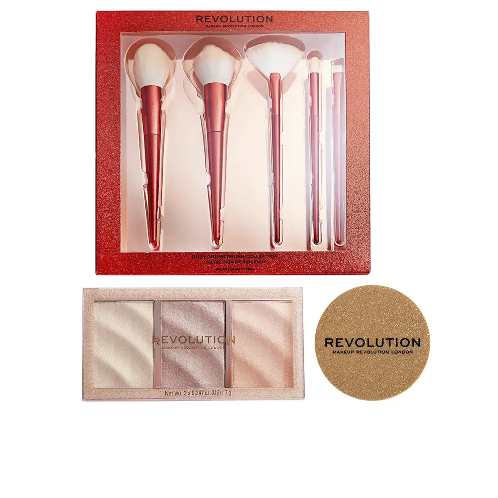 

Кисть для лица Ilumiadores & brochas lote Revolution Make Up, 3 шт.
